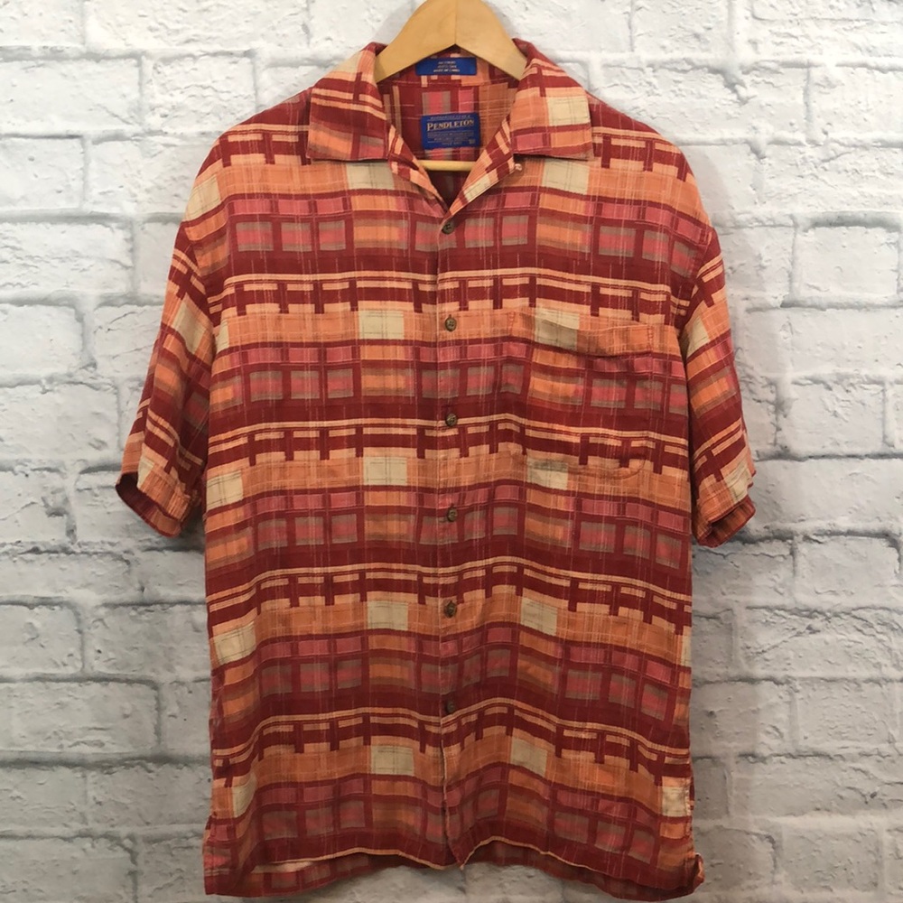 Pendleton Woolen Mills Medium Silk Shirt